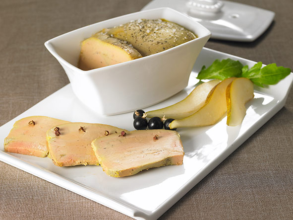 Prepare the foie gras for the cloth, the jar and the terrine - Canard  Soulard